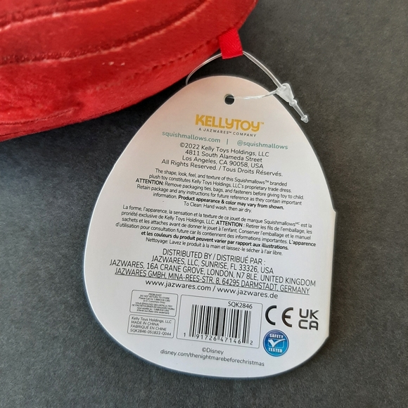 Squishmallows Nightmare Before Christmas Sally Disney Plush Stuffed Toy Doll 5" - Picture 11 of 13